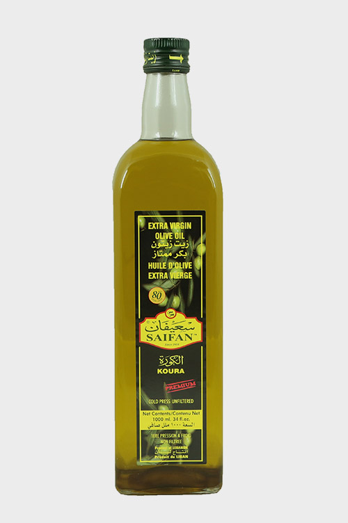 Glass Squared Bottle 1 000 ml. | Said Saifan | Olive Oil, Olive Oil ...